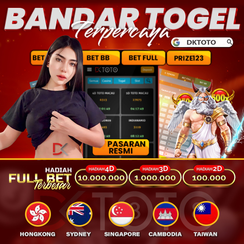 5 Pasaran Togel Resmi dan Gampang Menang di DKTOTO